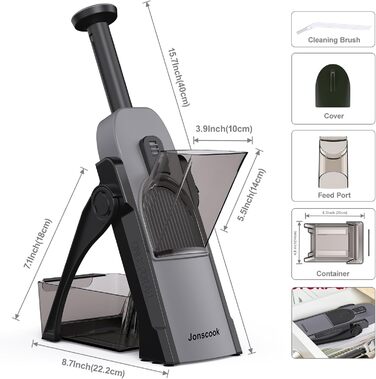 Набір для нарізання овочів 5-в-1 