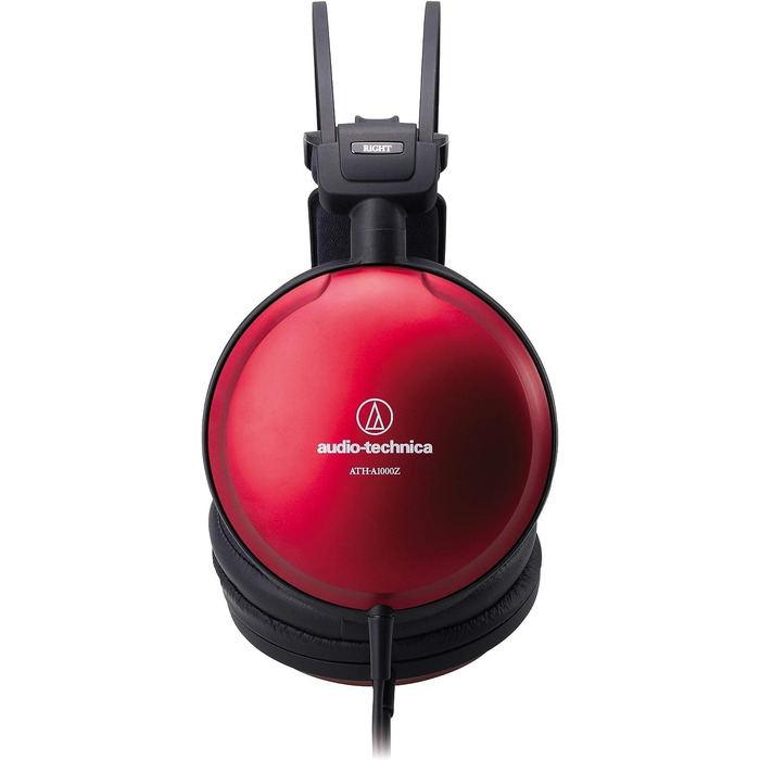 Навушники Audio-Technica A1000Z червоні металеві закриті