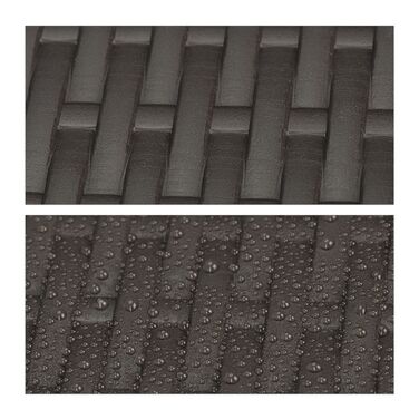 Набір з двох пивних лавок Relaxdays у коричневому кольорі