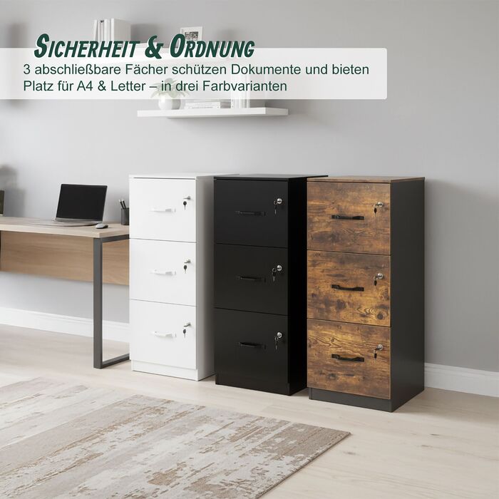 Шафа для документів з навісними папками Relaxdays