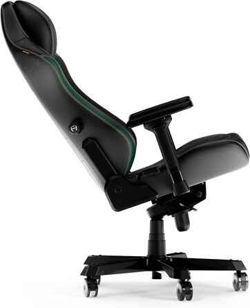 Ігрове крісло DXRacer MASTER XL, чорно-зелена шкіра з мікрофібри