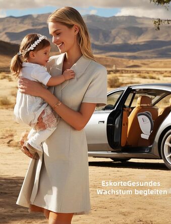 Автокрісло Fourward Baby 360° для дітей 9-36 кг: ISOFIX, 5-точкові ремені, регулювання нахилу, комфорт та безпека (Сірий)