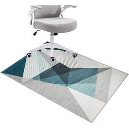 Килимок для захисту підлоги під стілець: 90x120 см, антиковзаюча підкладка для офісного/ігрового крісла, килимок для захисту від подряпин