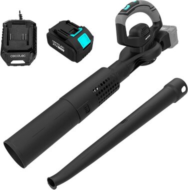 Cecotec Laubsauger und Laubbläser mit Airforce 3300 Crush&Go Kabel: потужний пилосос-садовий повітродув з кабелем, 3300 Вт, швидкість повітря 270 км/год, функція подрібнення листя, XL-насадка, 6 режимів, мішок для збору 40 л