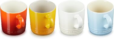 Набір з 4 чашок Le Creuset Elements об'ємом 350 мл (чашки з кераміки)