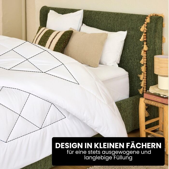 Ковдра DREAMWAY 135x200 см, 4-сезонна, мікрофібра 300gsm, біла, сертифікат Oeko-Tex