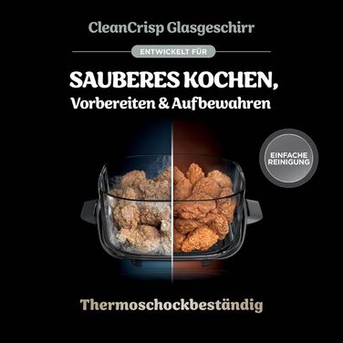 Ninja CRISPi Airfryer - фритюрниця без олії, 3.8 л, 4-в-1, 1700 В, FN101EUSTGD (Stone)