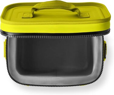 Чорний рюкзак-холодильник YETI Hopper Flip 8 (Firefly Yellow) - портативний, ізольований