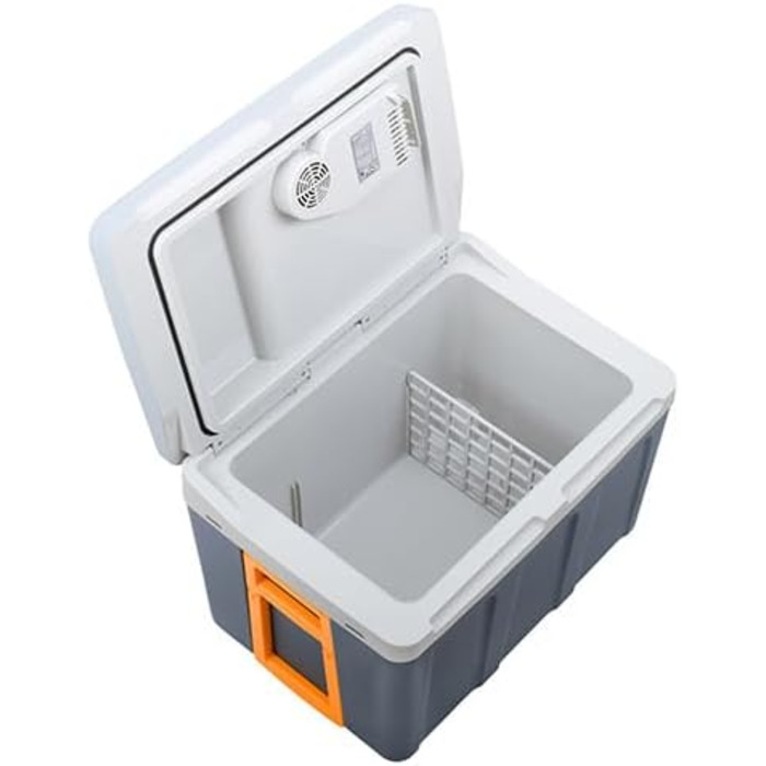 Кемпінговий охолоджувач 40 л - Холодильник 12В - 230В - Функція обігріву - Великий рефрижератор - Автомобільний холодильник - Високий мобільний холодильник без вставок