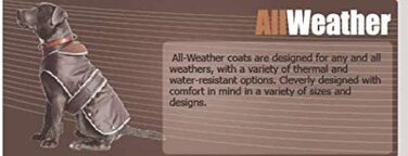 Куртка Ancol Stormguard для собак, розмір S або M, Довжина 35 см або підходить для обхвату 42-58 см, 980186, (HI-VIS, S / M)