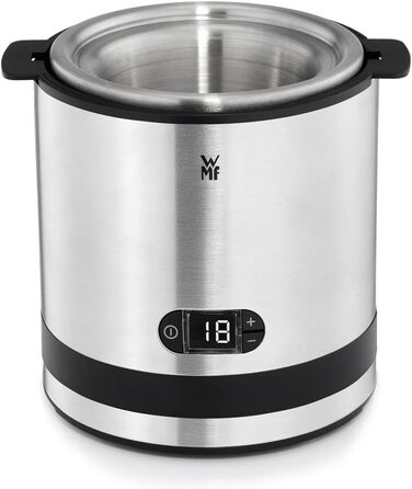 WMF Küchenminis 3в1 морожениця, машина для приготування замороженого йогурту, сорбету та морозива, контейнер 300 мл, таймер на 30 хвилин, компактна електрична йогуртниця