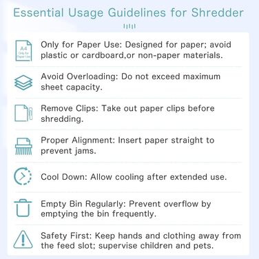 Шредер для паперу iOCHOW з автоматичним подаванням: знищення 150 аркушів, мікроріз, рівень безпеки P-4, тихий професійний шредер, час роботи 30 хвилин, з висувним контейнером 25 л