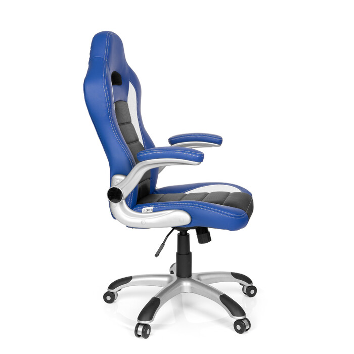 Ігрове крісло / Офісне крісло GAME SPORT синій / чорний hjh OFFICE