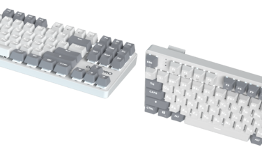 Дротова механічна клавіатура GamePro Genesis Metallic (MK110W) 87% Red switches