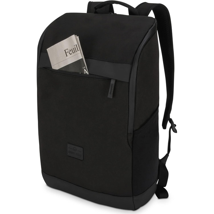 Рюкзак для ноутбука Johnny Urban Women & Men - Jasper - Бізнес-рюкзак з відділенням для ноутбука 16 дюймів - виготовлений з переробленого ПЕТ - водовідштовхувальний чорний