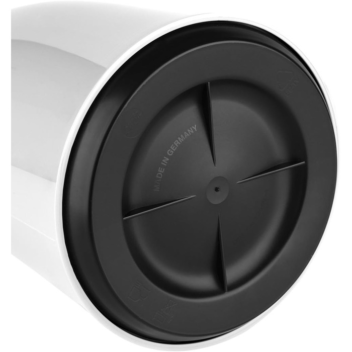 Термос EMSA MAMBO 1.0 л, білий глянцевий, ізоляційний, 12 год гарячий/24 год холодний