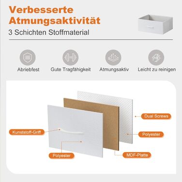 Набір приліжкових тумбочок DUMOS (2 шт.) з ящиком, індустріальний стиль, білий | Приліжкові столики для спальні, дитячої, вітальні | Набір для зберігання