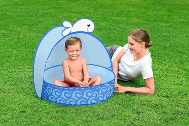 Дитячий басейн Bestway Pop-Up n Splash з навісом від сонця 78 x 68 x 60 см