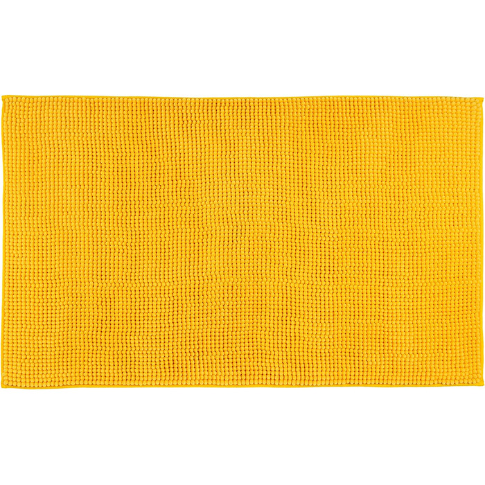 Килимок для ванної з мікрофібри Gzze, синель, 1037-5532-050070 (жовтий, 50 х 70 см)