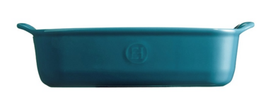 Форма для запікання прямокутна Emile Henry Ovenware 30x19 см блакитна (609650), Блакитний
