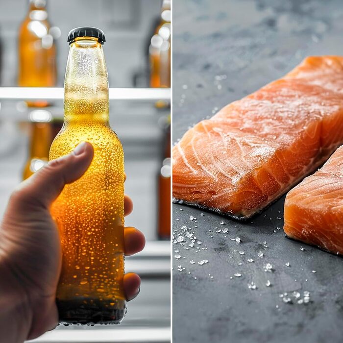 Міні-холодильник Cecotec Bolero CoolMarket TT Origin 45: 294 л, 1 дверцята, бежевий, з LED-підсвічуванням, відкривачкою для пляшок, ретро-дизайн