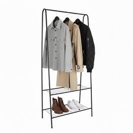 Тумба для одягу Relaxdays вузька з 2 полицями