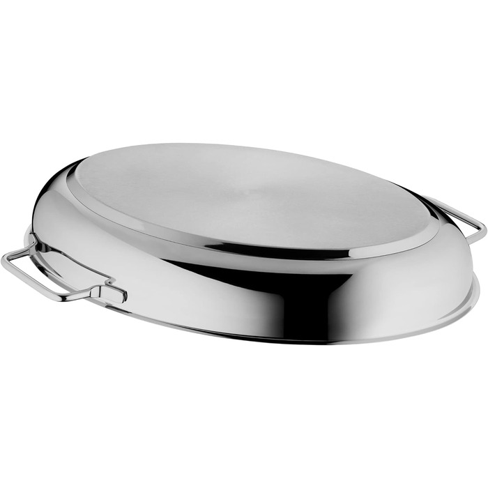 Братер WMF з кришкою, 8,5л, для індукції, Cromargan нержавіюча сталь, з термометром, 41x28,5x18см