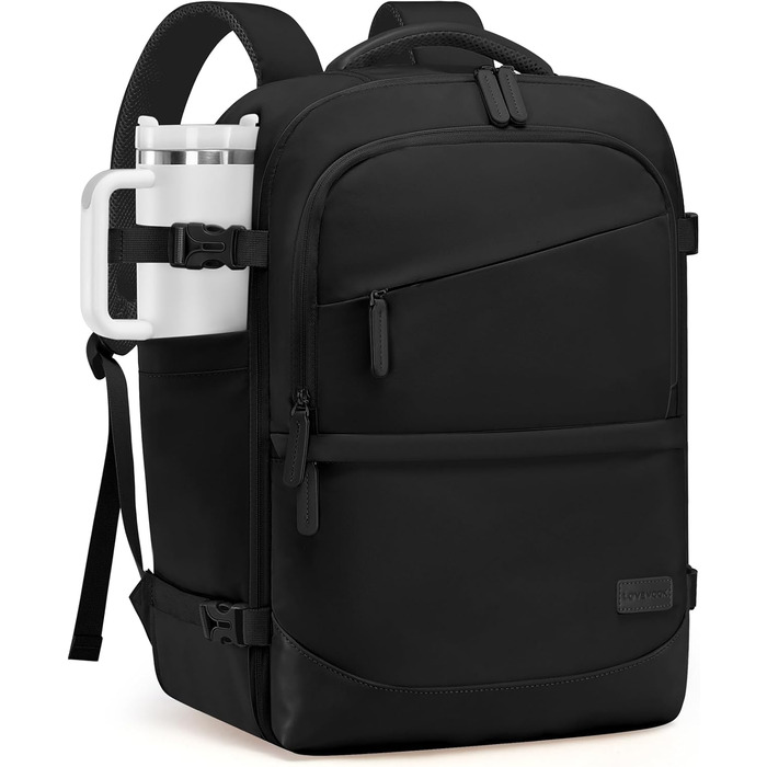 LOVEVOOK Рюкзак для ручної поклажі 40L, рюкзак для подорожей для жінок, великий, для літака з відділенням для мокрого та сухого, для ноутбука 17.3