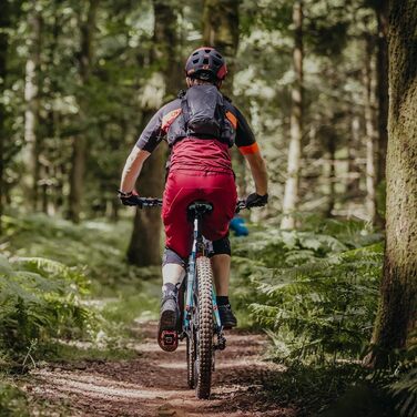 О'НІЛ Рюкзак з інтегрованою системою гідратації Велосипед MTB Гірський велосипед Ємність 12 л, піднята м'яка задня панель (знімна) Рюкзак для гідратації ROMER Чорний One size