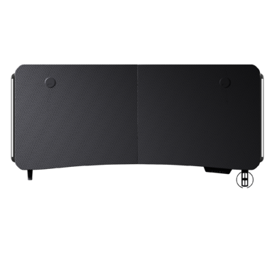 Комп’ютерний стіл з електрорегулюванням висоти Anda Seat Terminator RGB Black