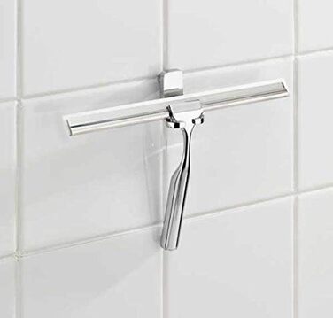 Скребок для ванни та душу з нержавіючої сталі Premium - скребок для ванної кімнати, 25 x 16,5 x 5 см