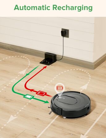 Робот-пилосос Vexilar W7 з функцією миття підлоги, 5000Pa, LiDAR навігація, тихий (50 dB), 150 хвилин роботи, 15 зон заборони, 5 карт, керування зі смартфона та пульта