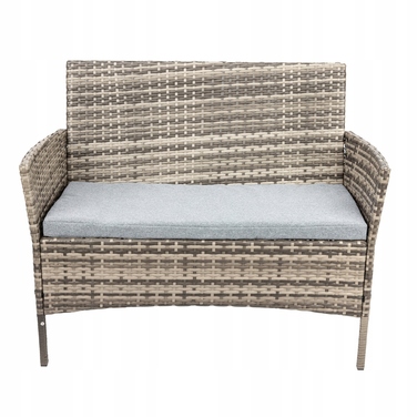 Комплект садових меблів Rino з ротанга, бежевий, 4 предмети