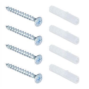 Поличка для стін з 6 гачками Relaxdays