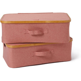 Складна сумка Lumaland, 54x33x18 см, рожева