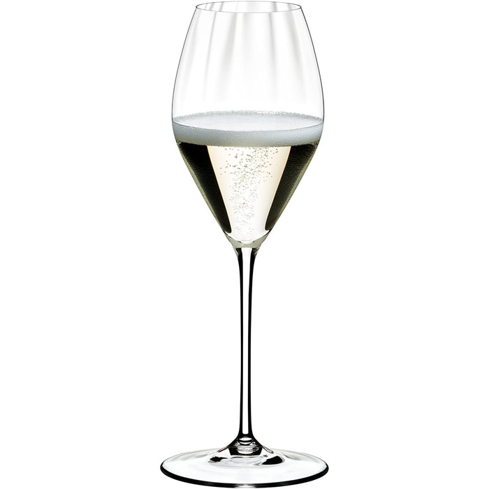 Набір келихів для шампанського Riedel Performance, 2 шт, прозоре кришталеве скло, преміум-якість