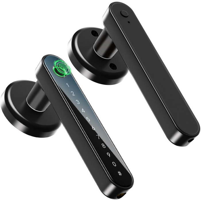 Датчик відбитка пальця для дверей IRONZON, біометричне замкне з клавіатурою, безключовий замок для дому, готелю, офісу, квартири, спальні