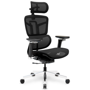 Крісло Mealux S4 Air Black (арт. HF-S4 M/B)