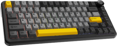 Клавіатура механічна бездротова Ajazz AK820 MAX PLUS Daydream Switch RGB Wireless/BT/USB Black