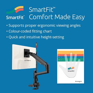 Кріплення для монітора Kensington SmartFit K59601WW (Чорний), для моніторів до 49