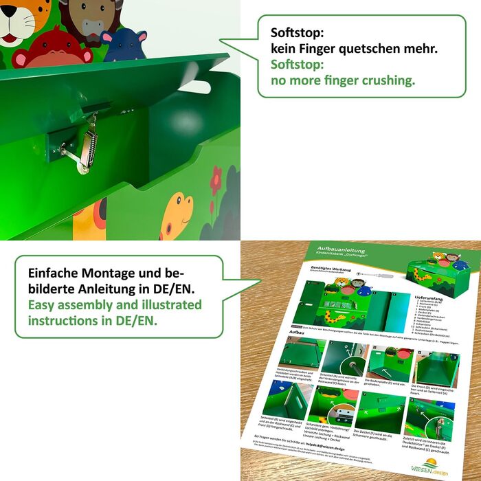 Дитяча лавка-сховище 