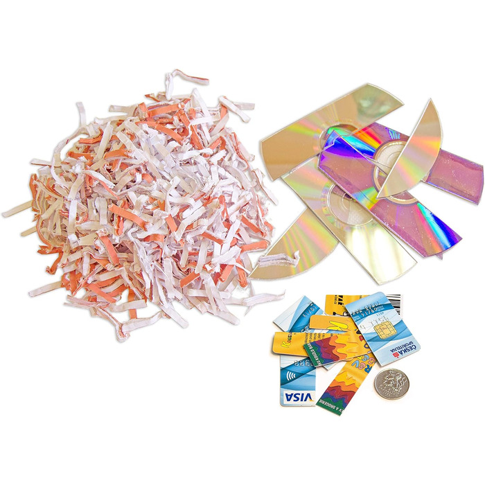 Шредер для паперу Peach PS500-40A: 10 листів, P-4, 21 літр, DSGVO, для офісу