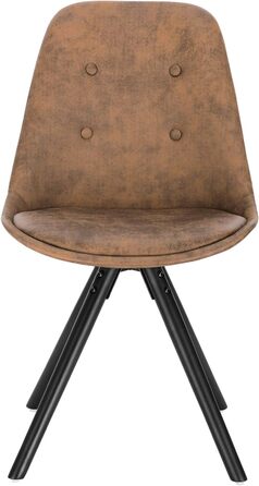 Стільці для обідньої кімнати WOLTU, кухонні стільці, скандинавський дизайн, стільці для туалетного столика, крісла для відпочинку, м'які стільці, стільці в ретро стилі, сіре покриття з льону, BH54gr-4 (набір 1 шт.)