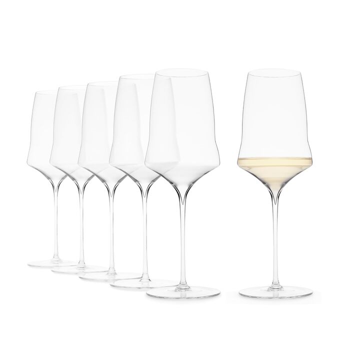 Бокали для білого вина Josephinenhütte® JOSEPHINE N°1, 2 шт. Ручна робота, скло, для білого вина та розе, інтенсивний аромат