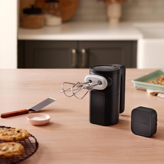 Ручний міксер Kitchenaid Go бездротовий, 7 швидкостей, акумуляторний, чорний