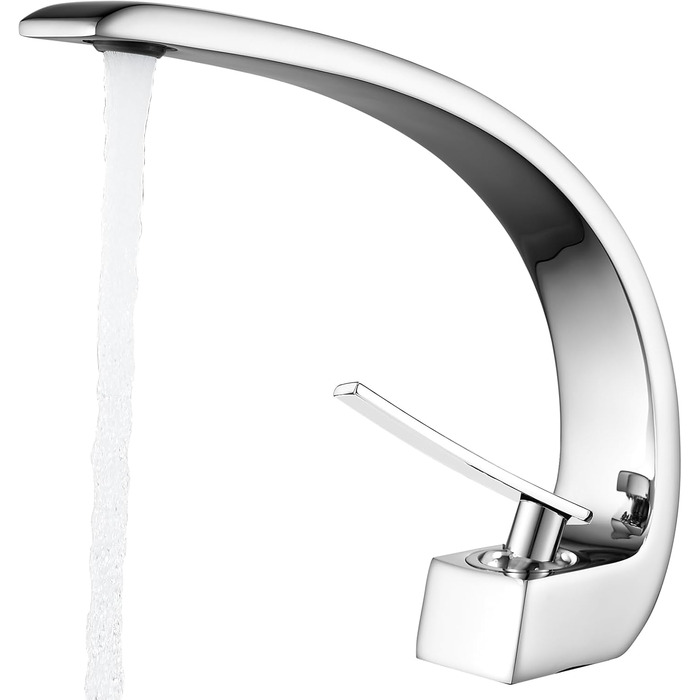 Змішувач для ванної кімнати/умивальника, хромований, латунний, для ванни, туалету, гостьового WC