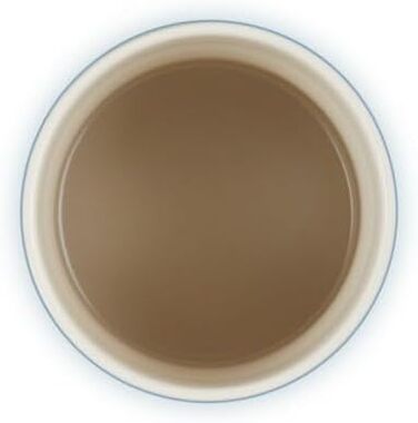 LE CREUSET Контейнер для зберігання середнього розміру з дерев'яною кришкою, кераміка, 540 мл, 10 см, Chambray, 1.1 л Kirschrot