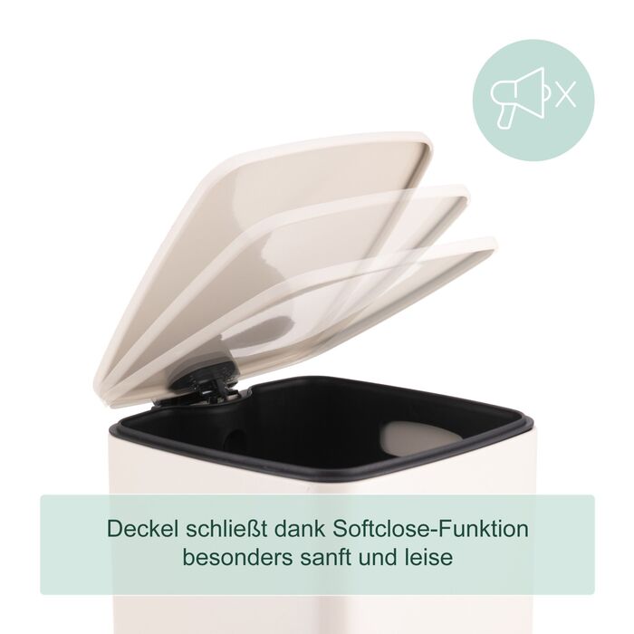 Відро для сміття Relaxdays Кухня, 12 літрів