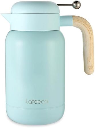 Термос для кави та чаю Aura Dune Mirage Blue 1.5 л (51 oz) з вакуумною ізоляцією, BPA-free