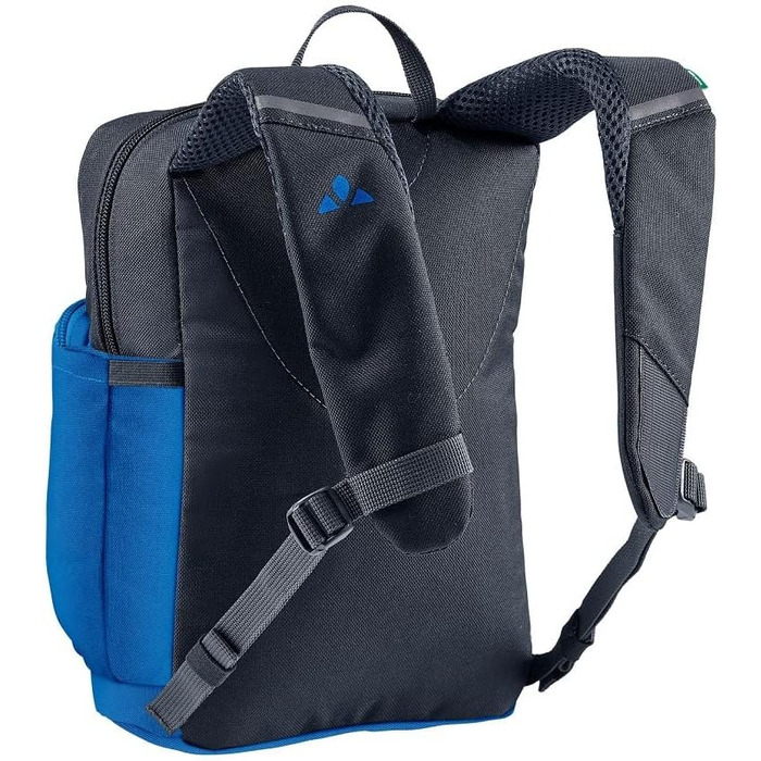 Дитячий рюкзак VAUDE Minnie для хлопчиків і дівчаток, зручний туристичний рюкзак для дітей, стійкий до погодних умов шкільний рюкзак з великою кількістю місця для зберігання та світловідбиваючими елементами (10 літрів, синій/затемнення)